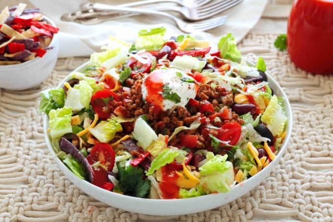 Healthy Taco Salad 