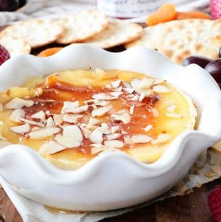 Baked Brie with Jam