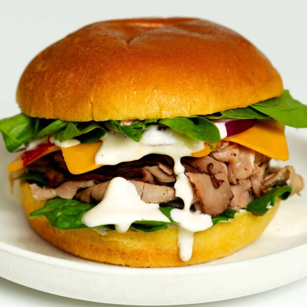 Roast Beef Sandwich (with Easy, Creamy Horseradish Sauce!)