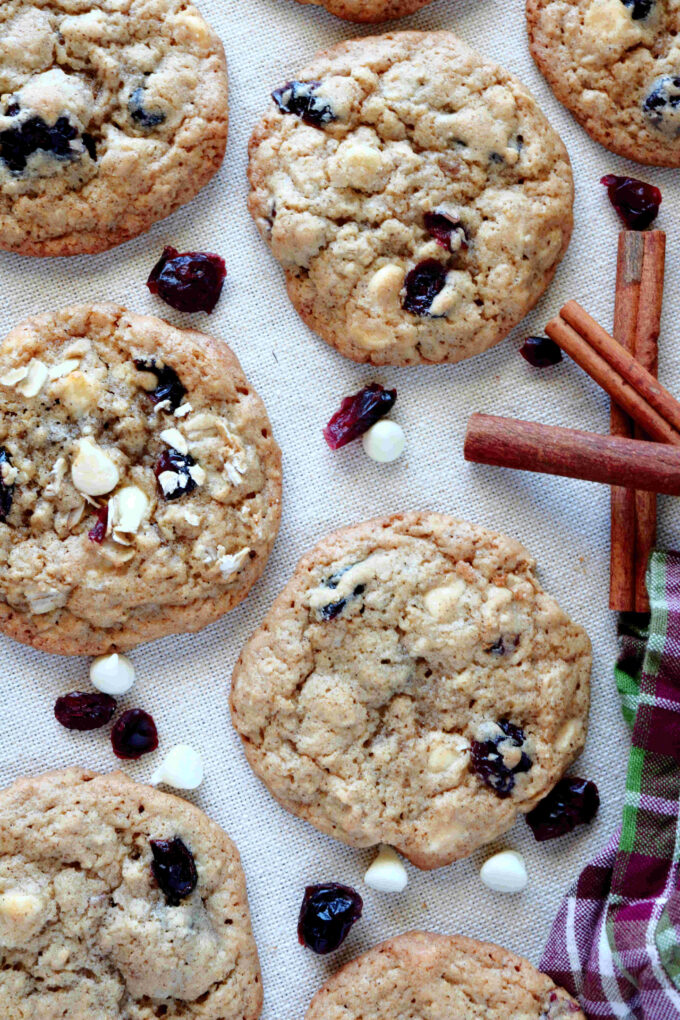 Oatmeal Cookies with Cranberries