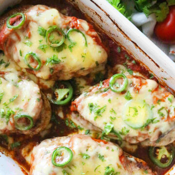 Baked Chicken with Ranchero Sauce