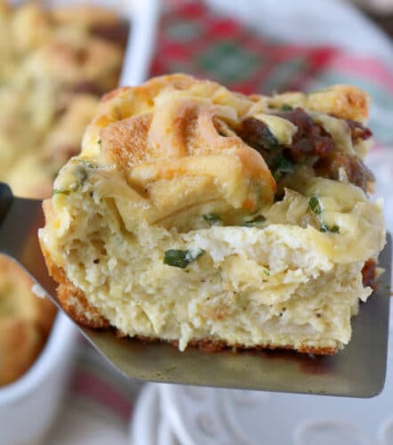 Sausage and Gouda Breakfast Strata