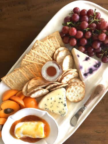 Warm Weather Cheese Platter | Entertaining Ideas