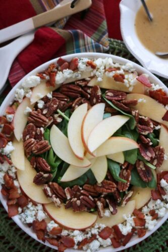 Apple, Bacon and Blue Cheese Salad