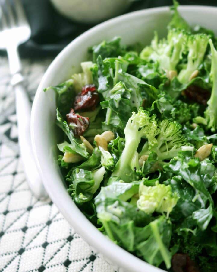 Kale and Broccoli Salad