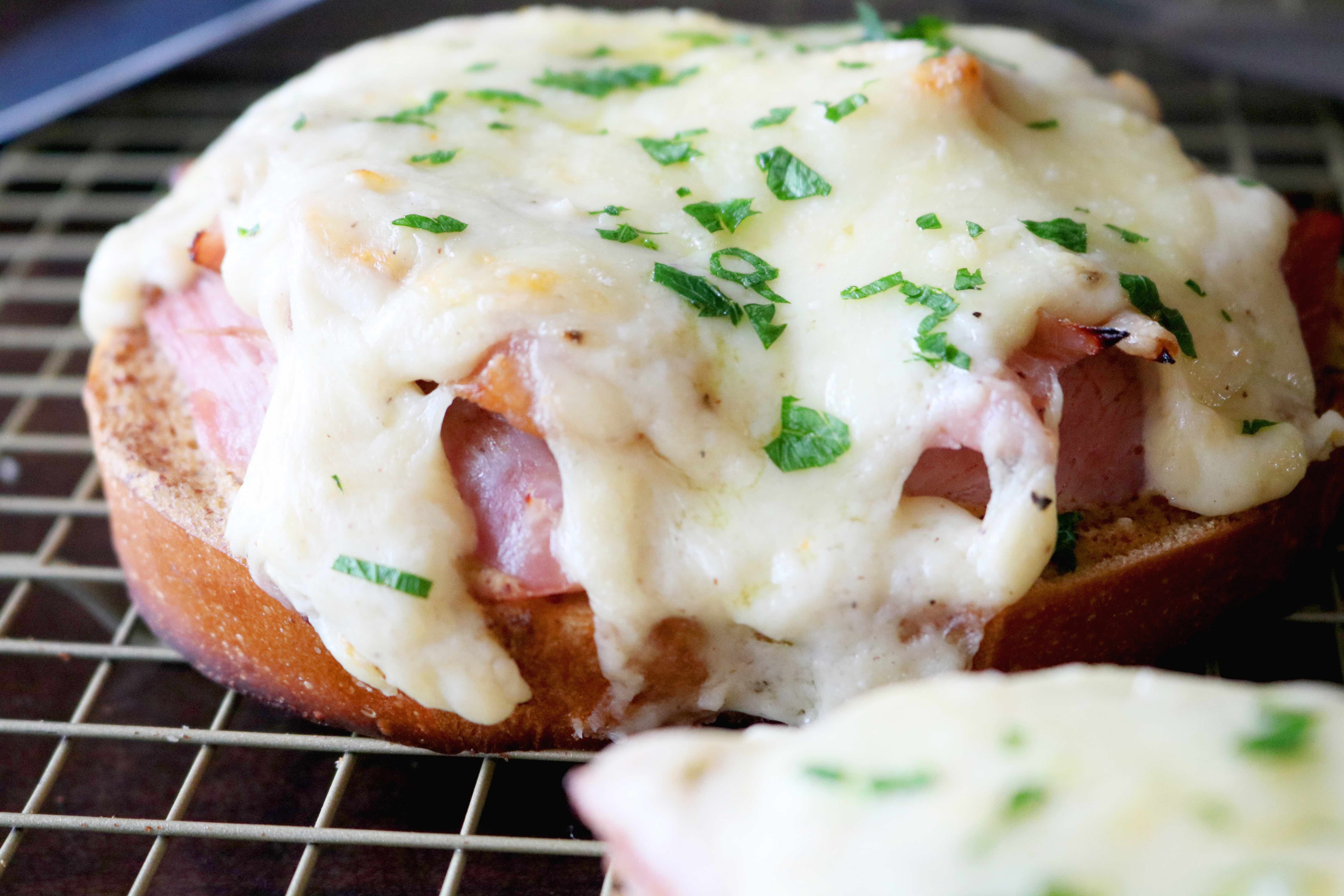 OpenFaced Croque Monsieur Recipe The Anthony Kitchen