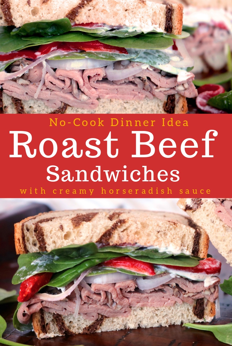 Roast Beef Sandwich Recipe with Quick Roast Beef Sandwich Spread