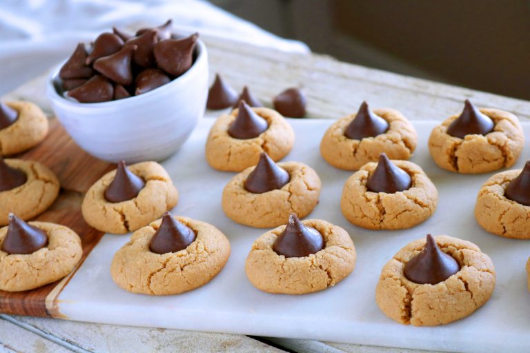 Thumbprint Hershey Kiss Cookies Recipe The Anthony Kitchen