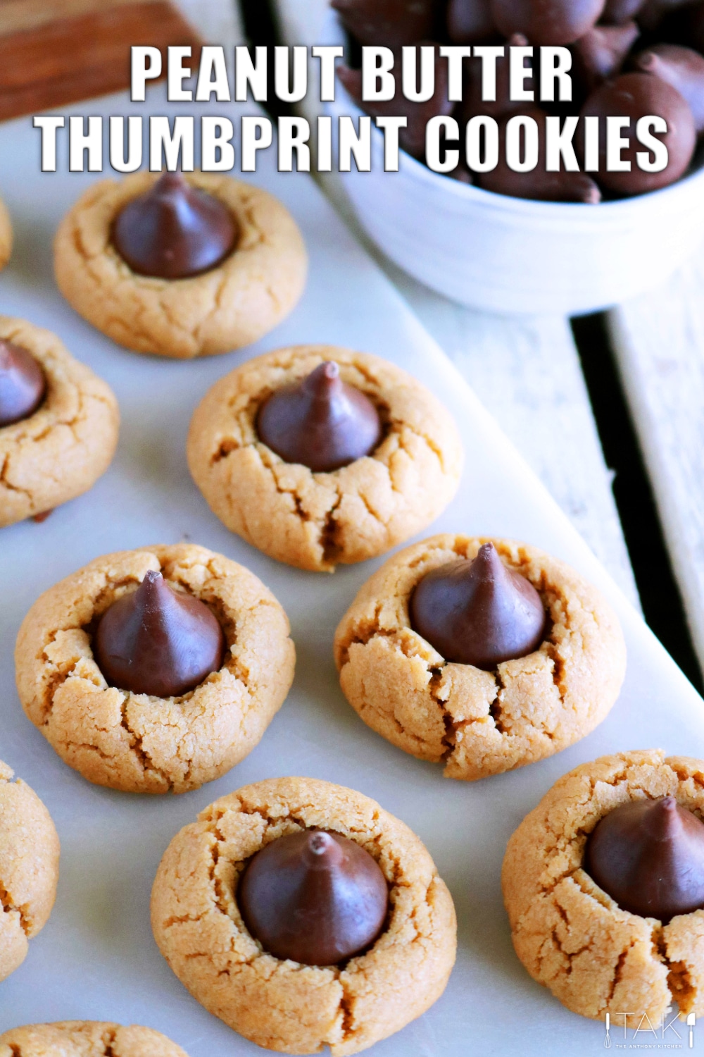 Thumbprint Hershey Kiss Cookies Recipe The Anthony Kitchen