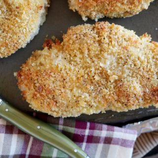 Oven-Baked Crusted Pork Chop