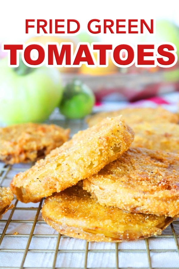 PInterest image for Fried Green Tomatoes
