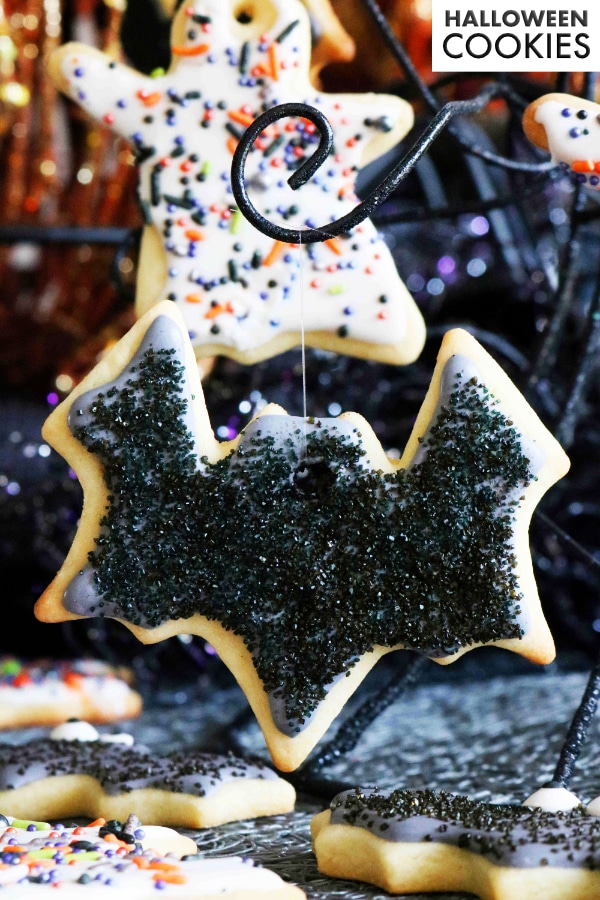 Halloween Sugar Cookies with American Made Baking Supplies -USA Love List