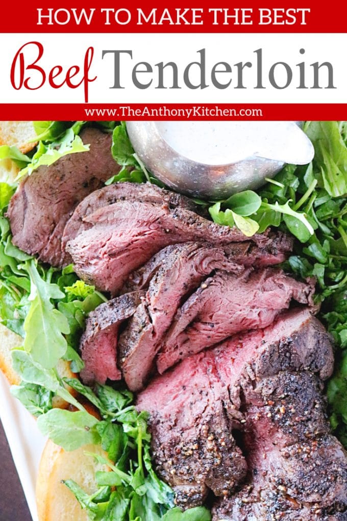 Roasted Beef Tenderloin   The Anthony Kitchen | Recipe | Beef