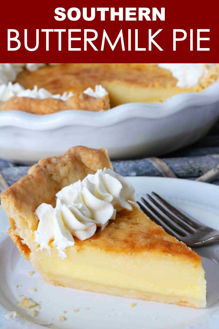 The Best Buttermilk Pie Recipe The Anthony Kitchen