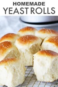 Easy Yeast Rolls (Great for Beginners!)