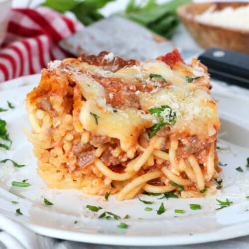 Baked Spaghetti Casserole The Anthony Kitchen