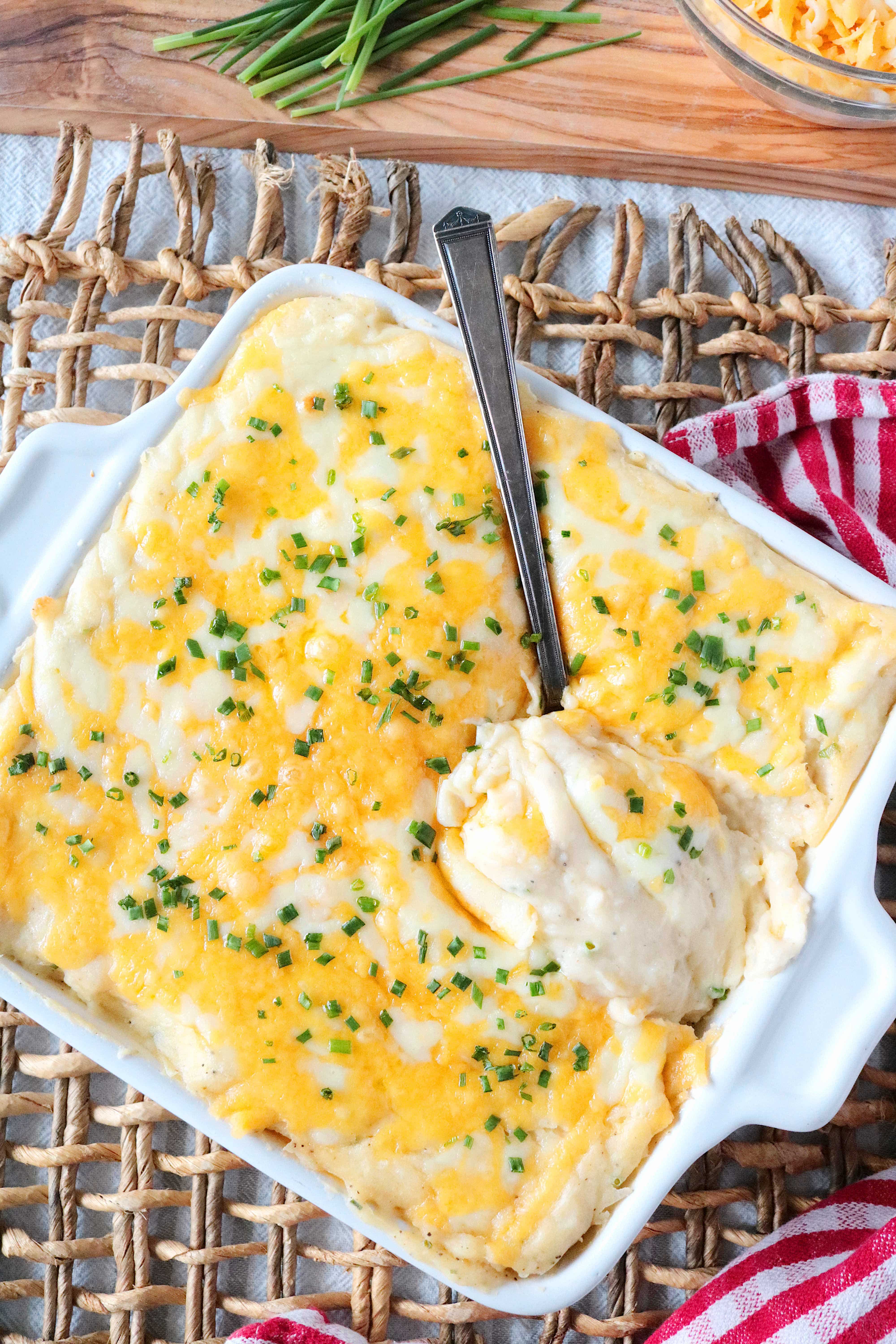 Cheesy Mashed Potatoes Recipe The Anthony Kitchen