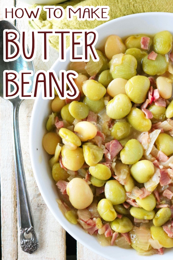 Pinterest image for Butter Beans 