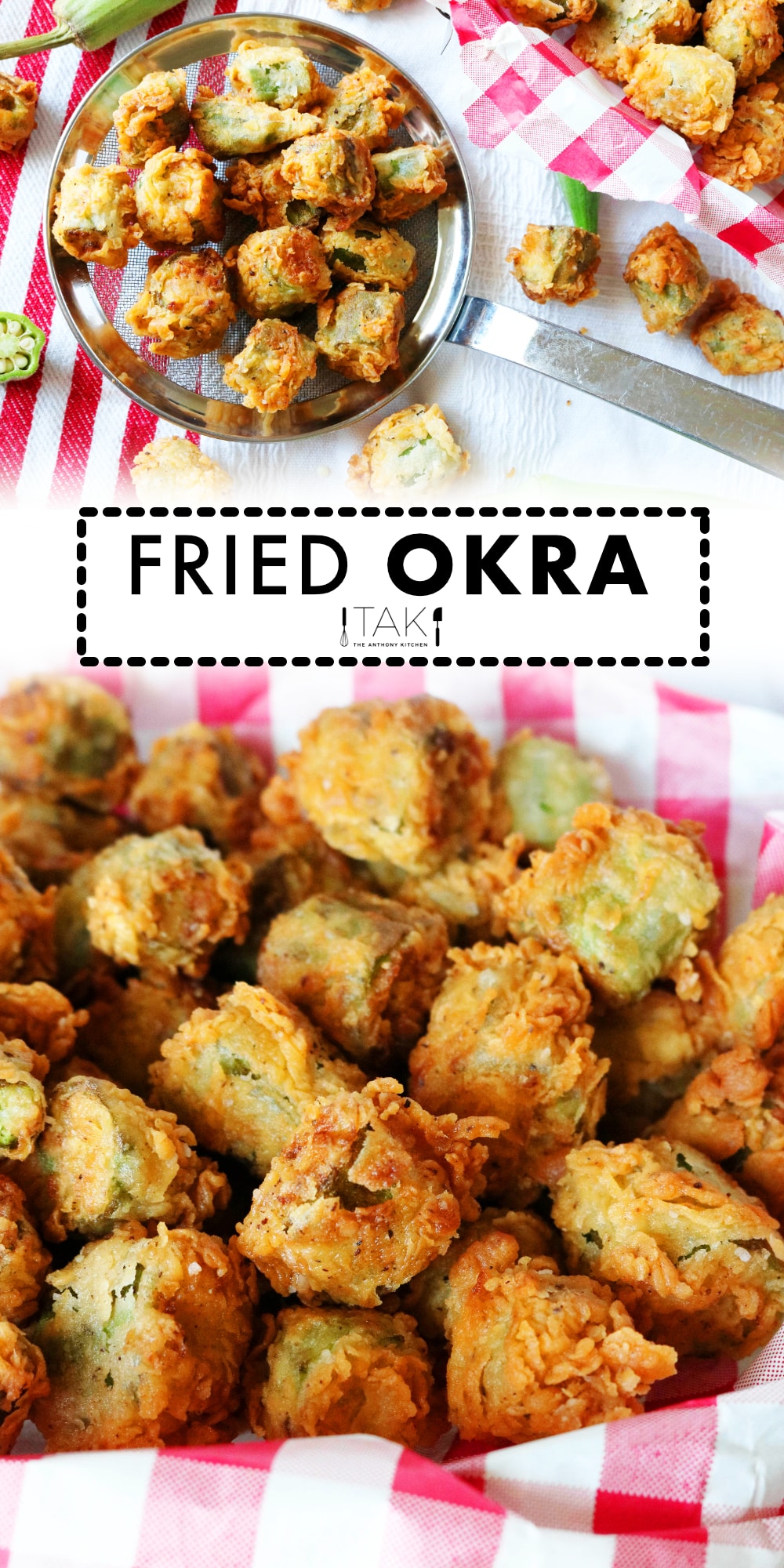 Fried Okra Recipe The Anthony Kitchen