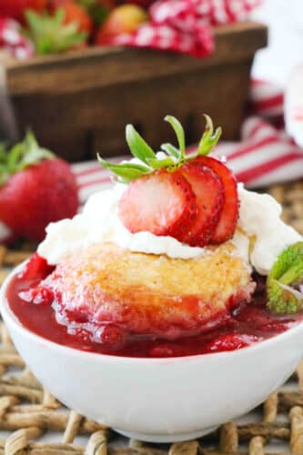 Strawberry Cobbler