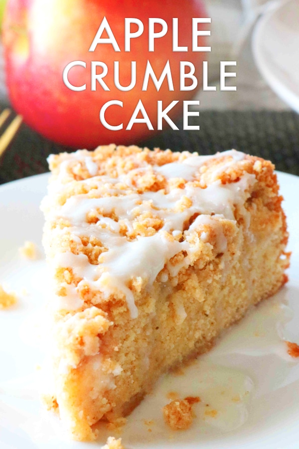 Pinterest Image for Easy Apple Cake Recipe