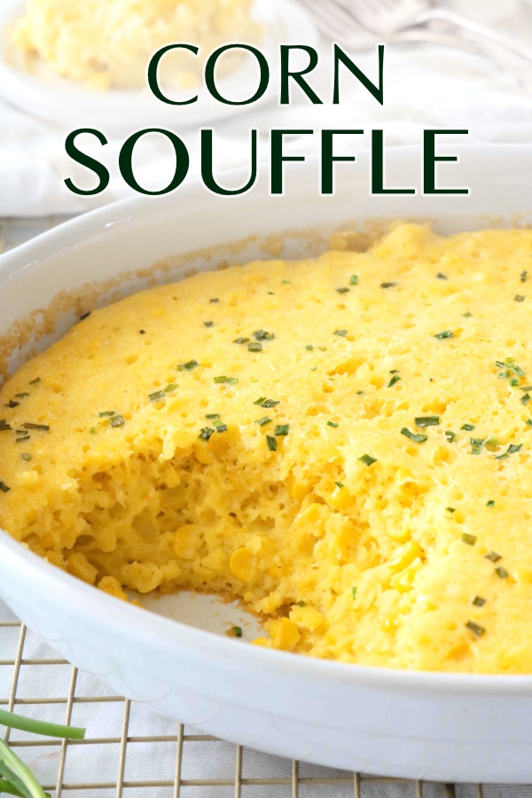 PInterest Image for Corn Souffle