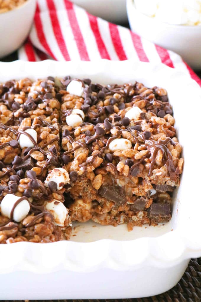 Chocolate Rice Krispie Treats