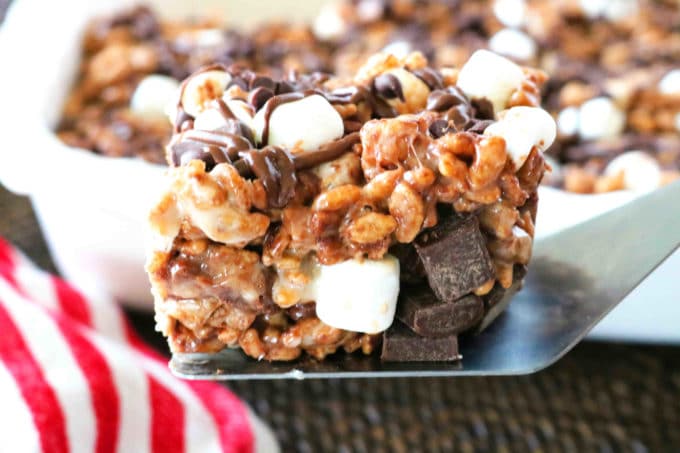 Chocolate Rice Krispie Treats