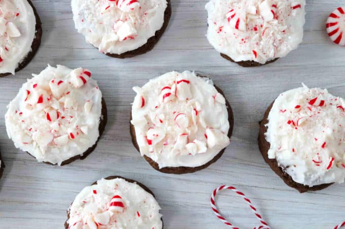 Chocolate Peppermint Cookies