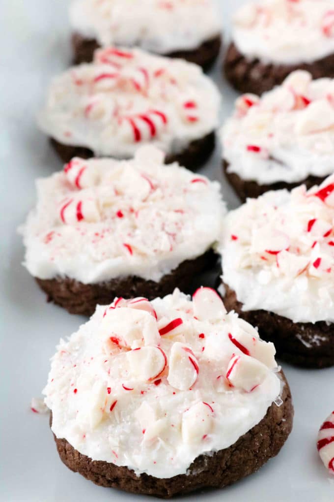 Chocolate Peppermint Cookies