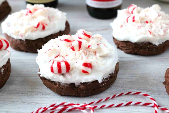 Chocolate Peppermint Cookies
