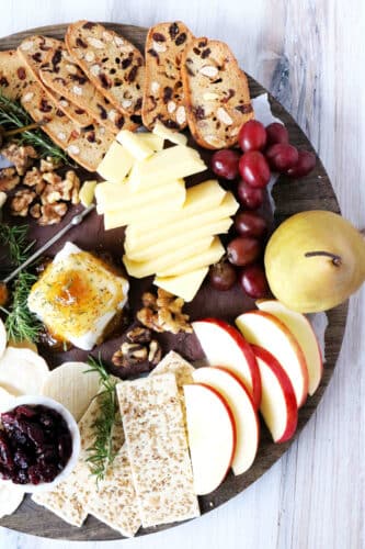 Fall Fruit and Cheese Platter