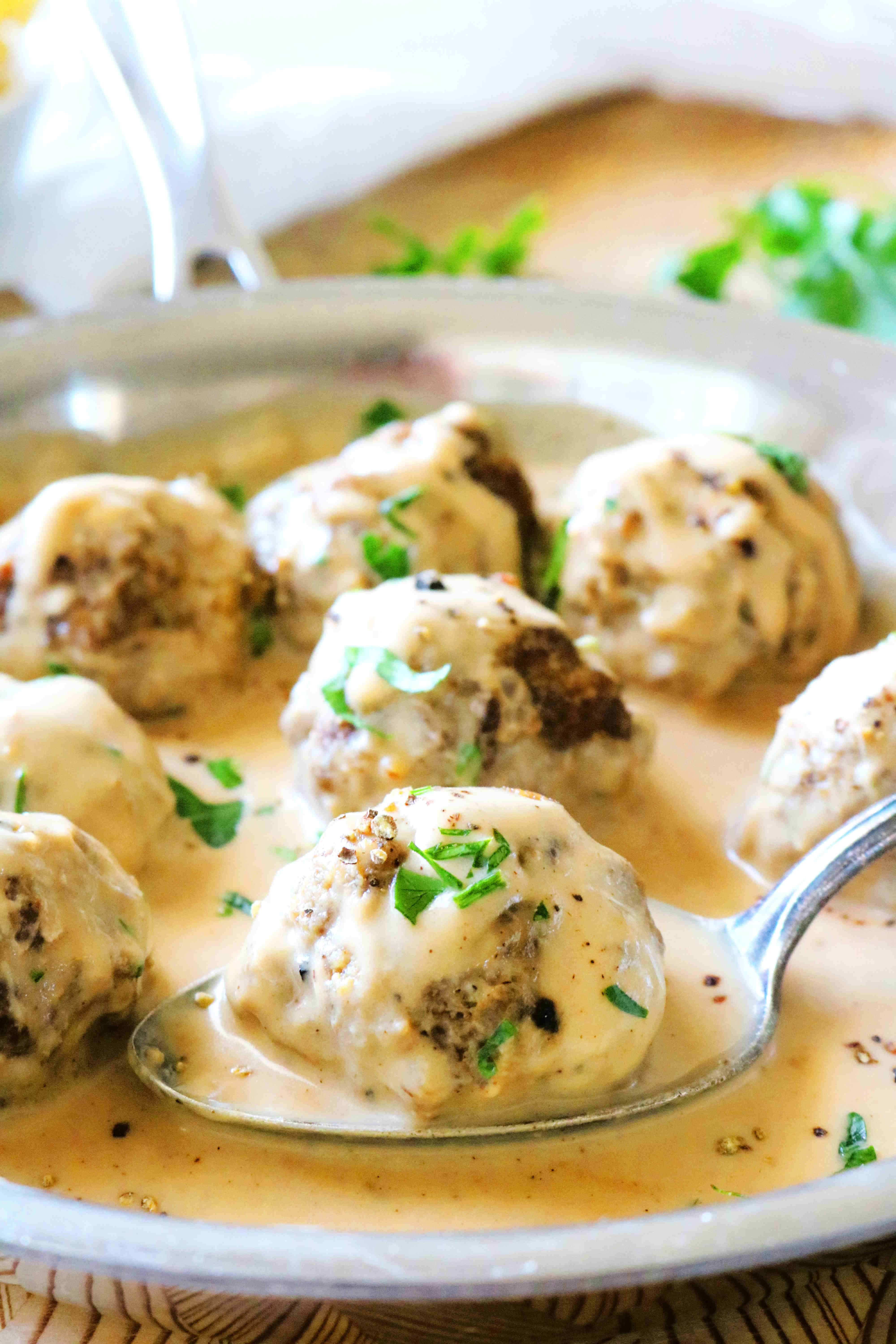 Swedish Meatball Sauce The Anthony Kitchen