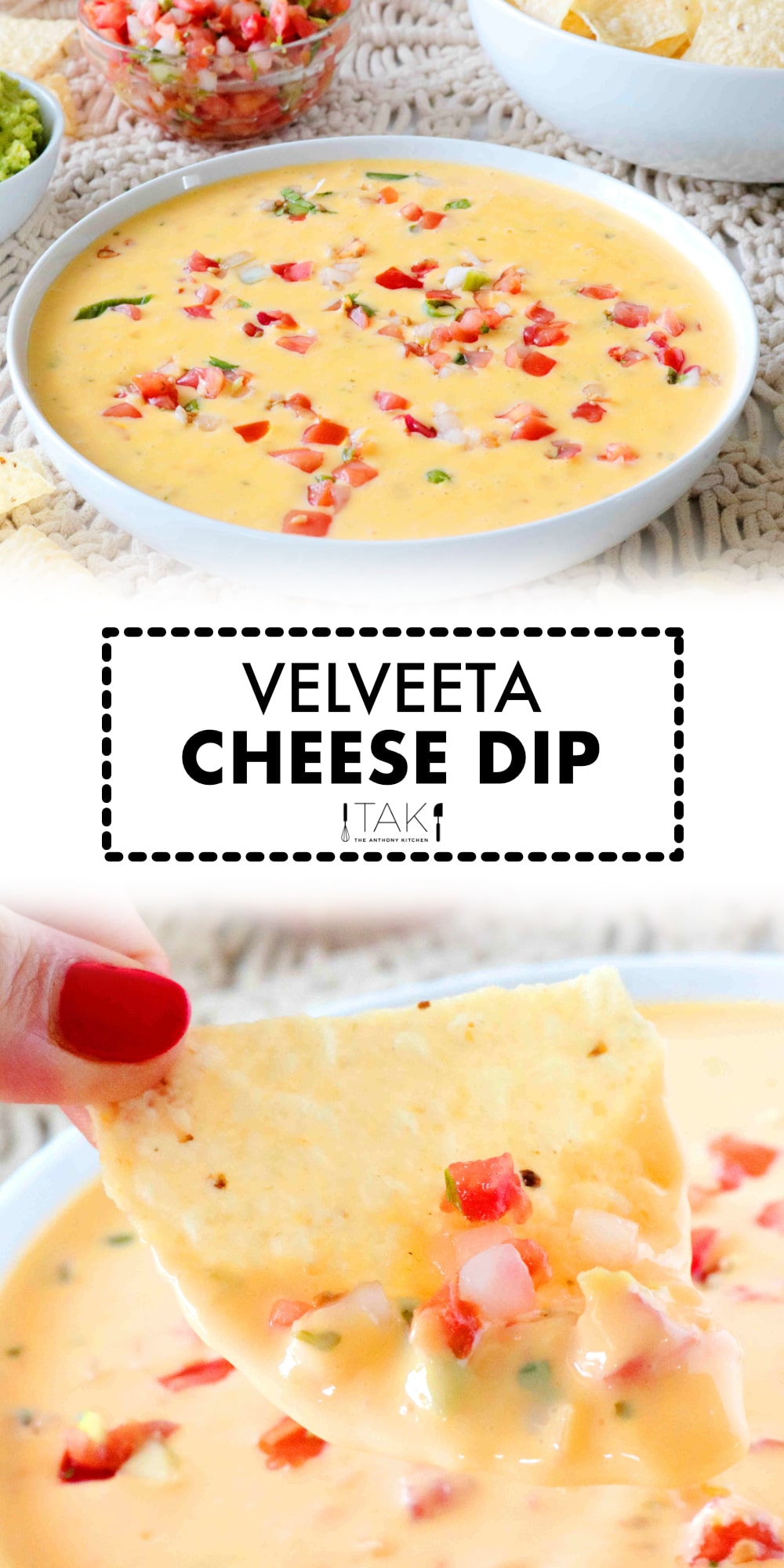 Velveeta Cheese Dip (3 Ingredients!)