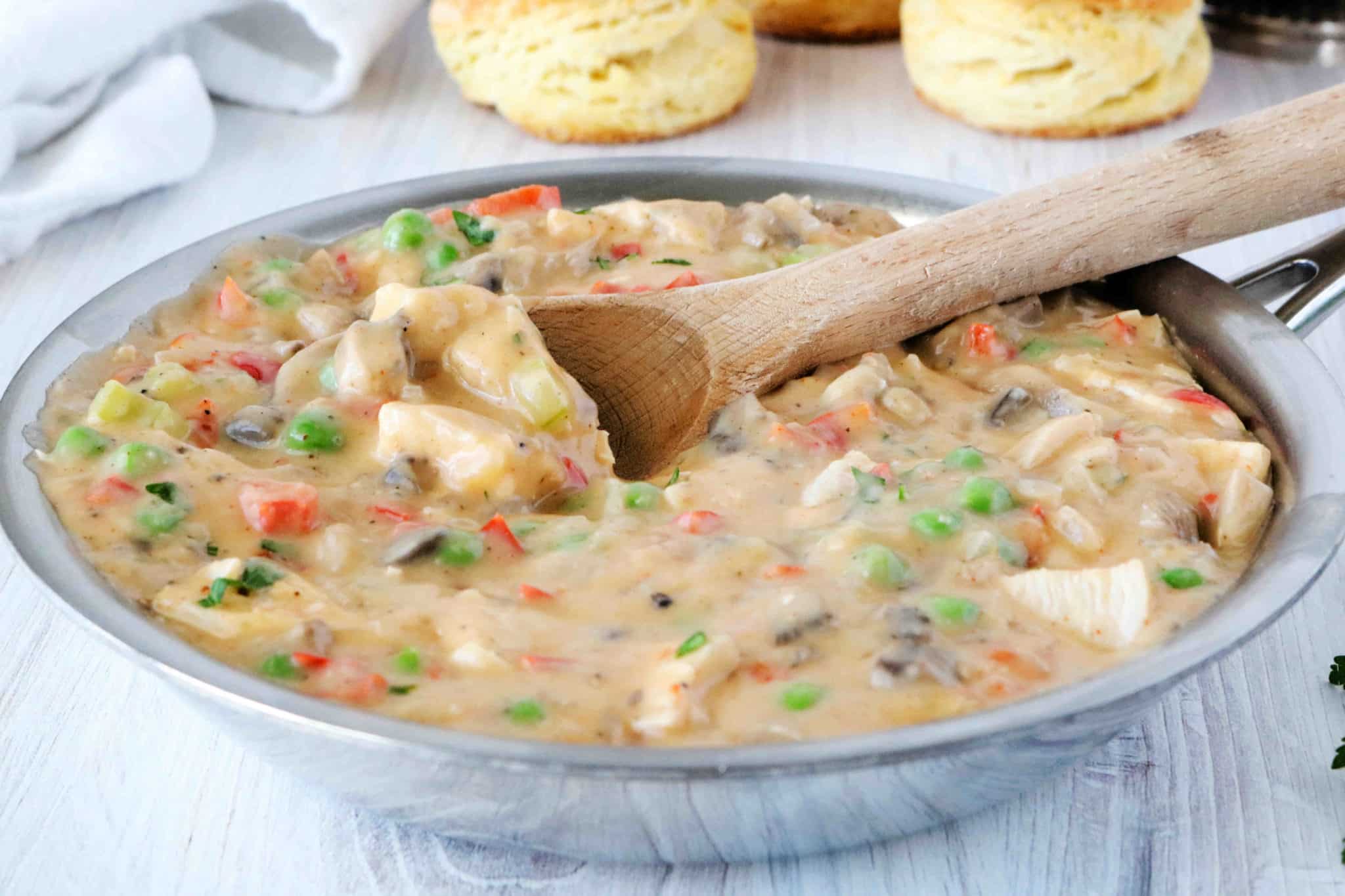 Easy Chicken a la King Recipe The Anthony Kitchen