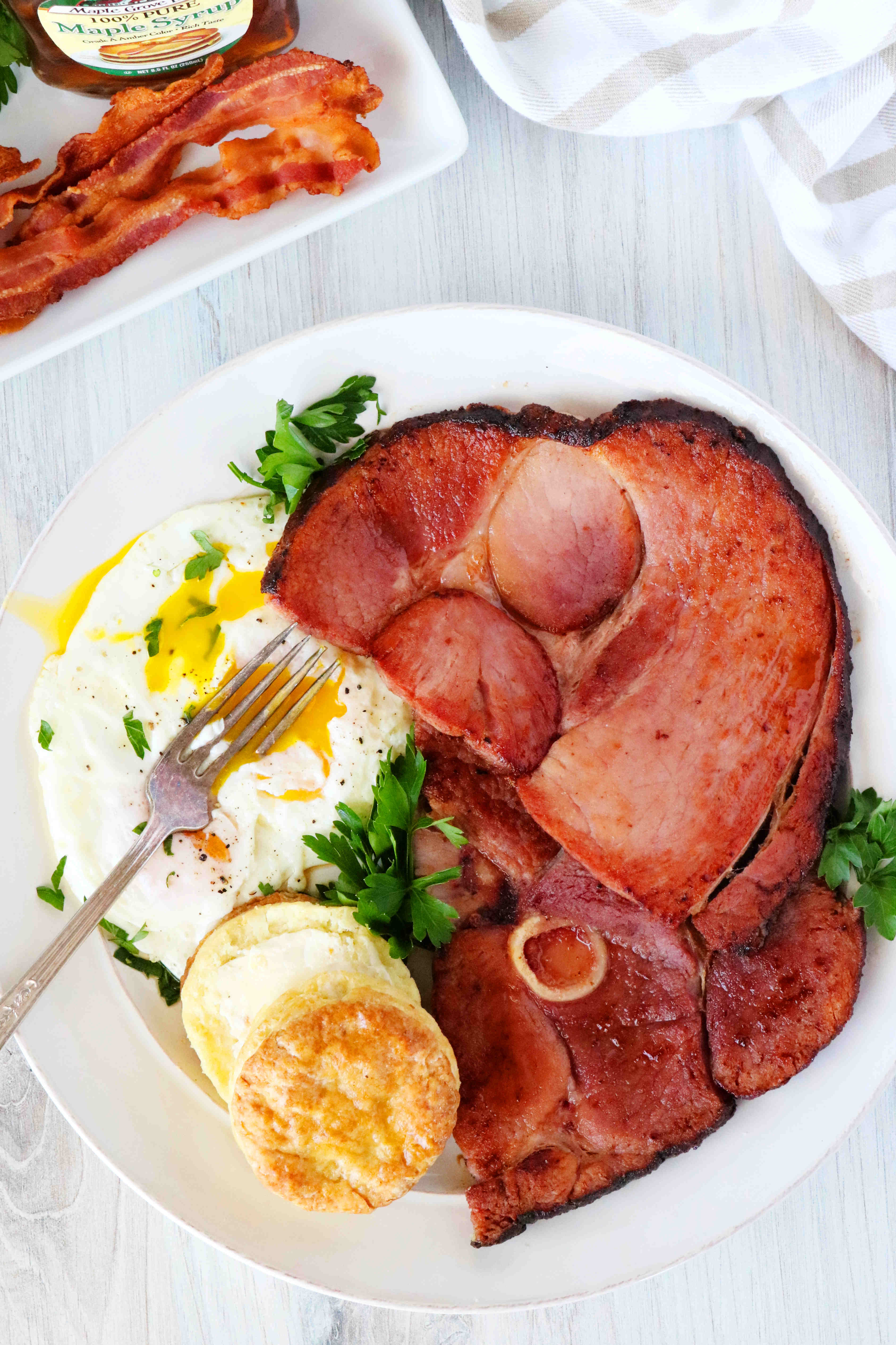 How to Cook Ham Steak 3Ingredient, Easy Recipe