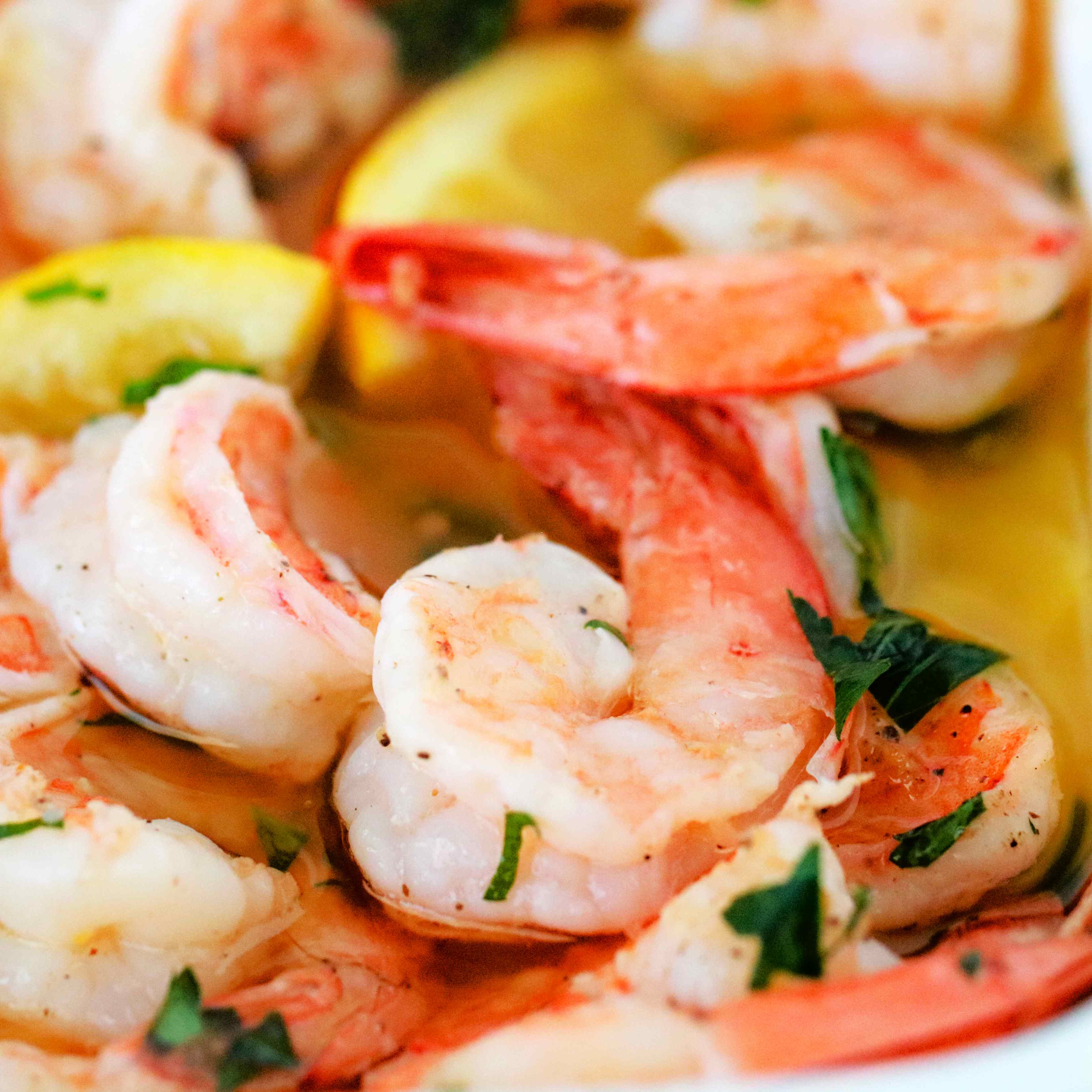 Oven Baked Garlic Butter Shrimp Scampi The Anthony Kitchen