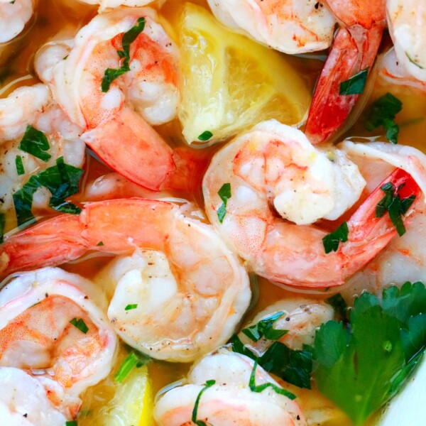 Oven Baked Garlic Butter Shrimp Scampi The Anthony Kitchen