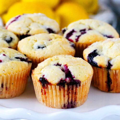 Lemon Blueberry Muffins | So Easy To Make! - The Anthony Kitchen
