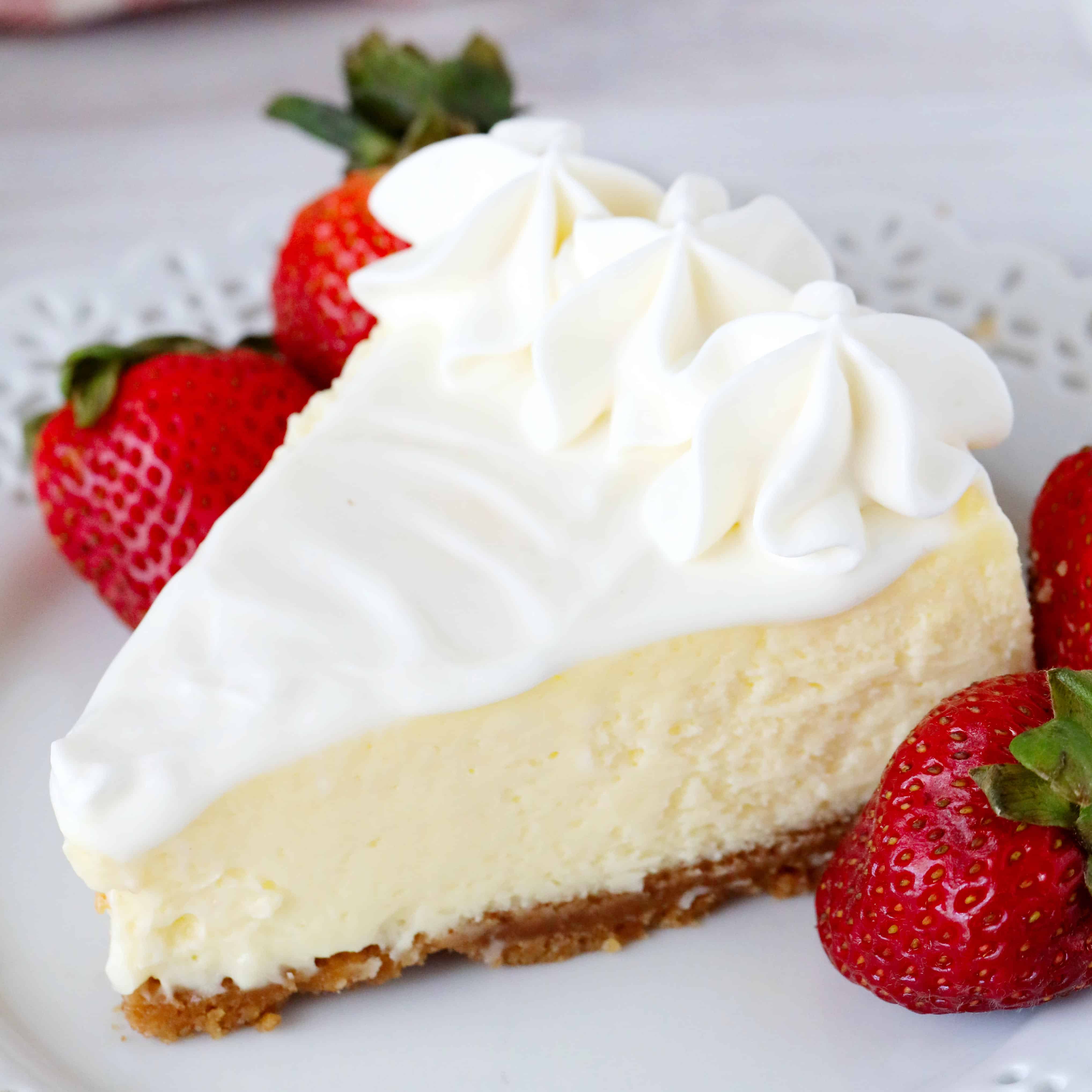 Sour Cream Cheesecake | Easy, Foolproof Recipe - The ...