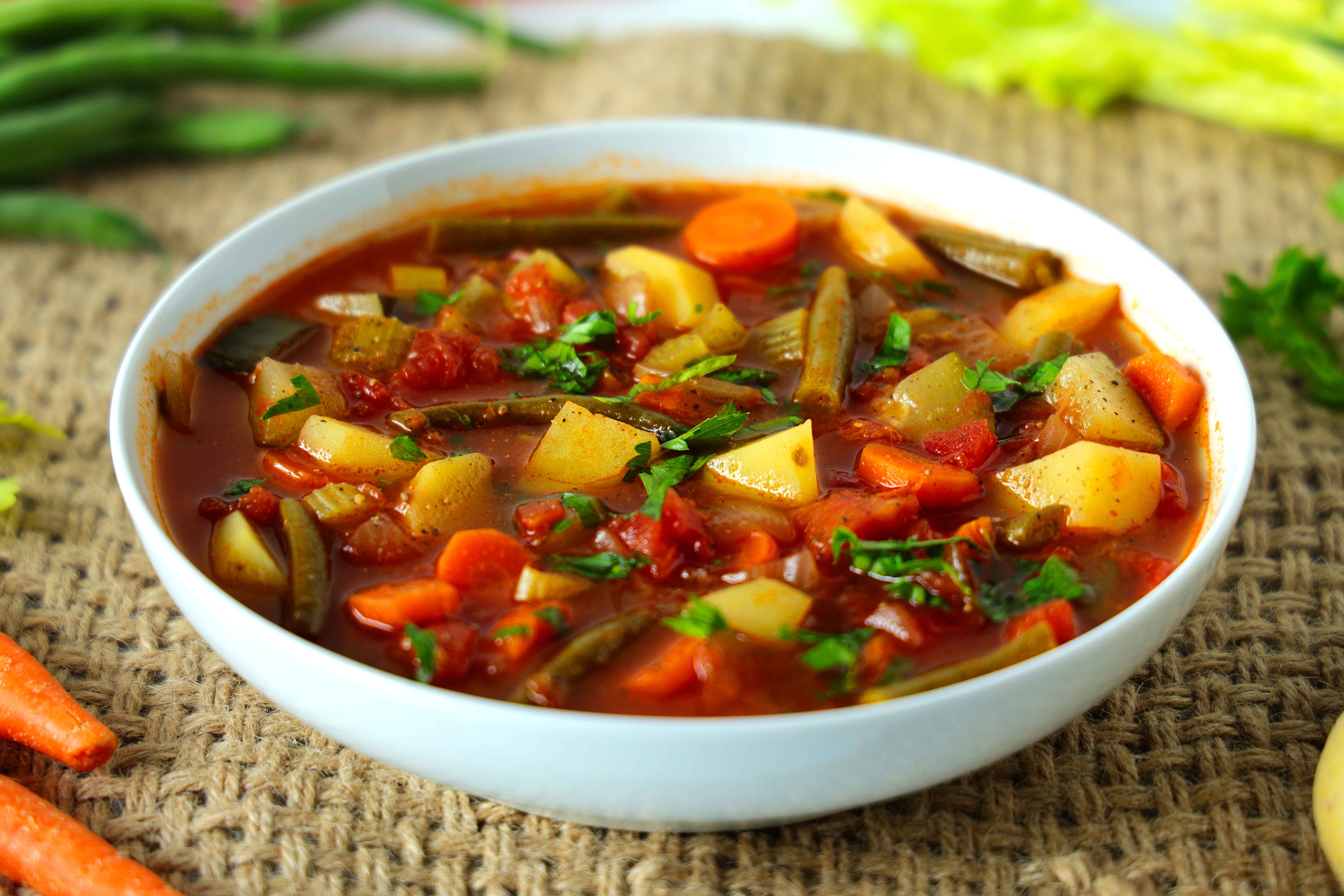 Easy Homemade Vegetable Soup - The Anthony Kitchen