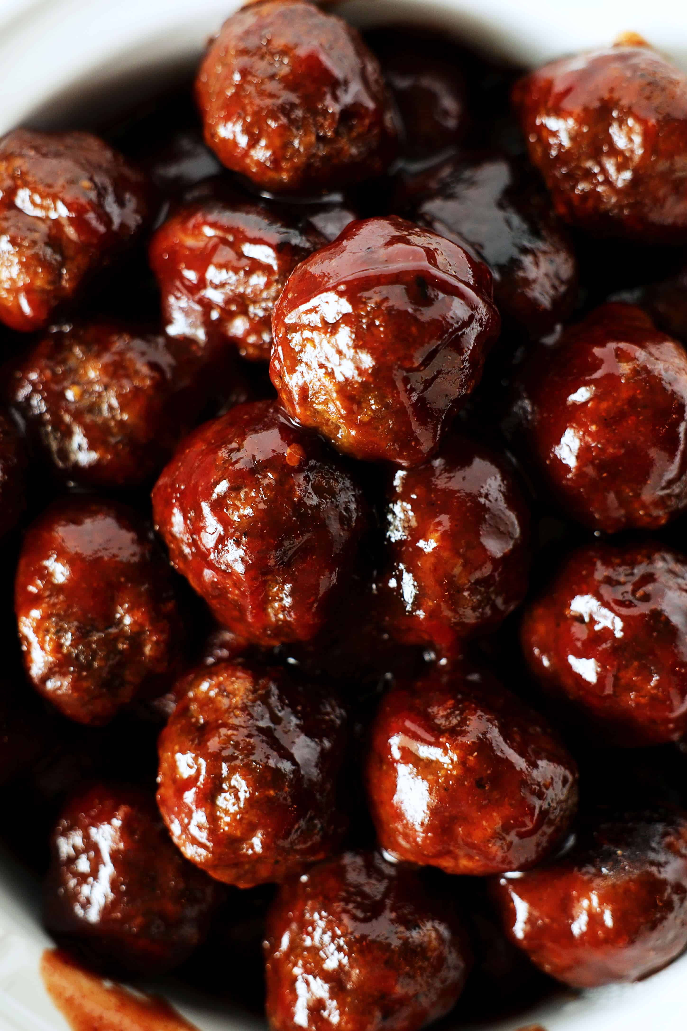 Crockpot BBQ Meatballs With Grape Jelly The Anthony Kitchen