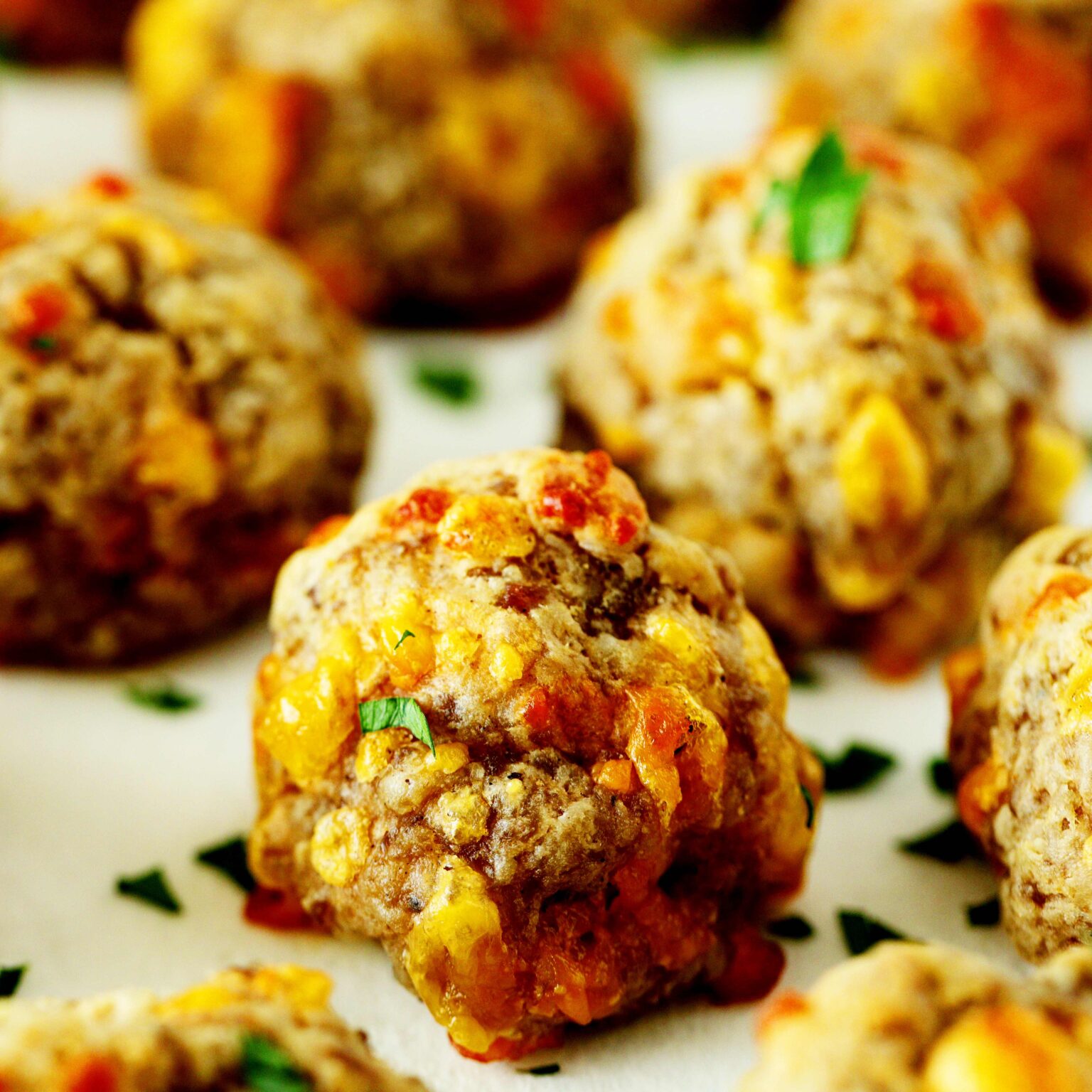 Cream Cheese Sausage Balls Recipe The Anthony Kitchen