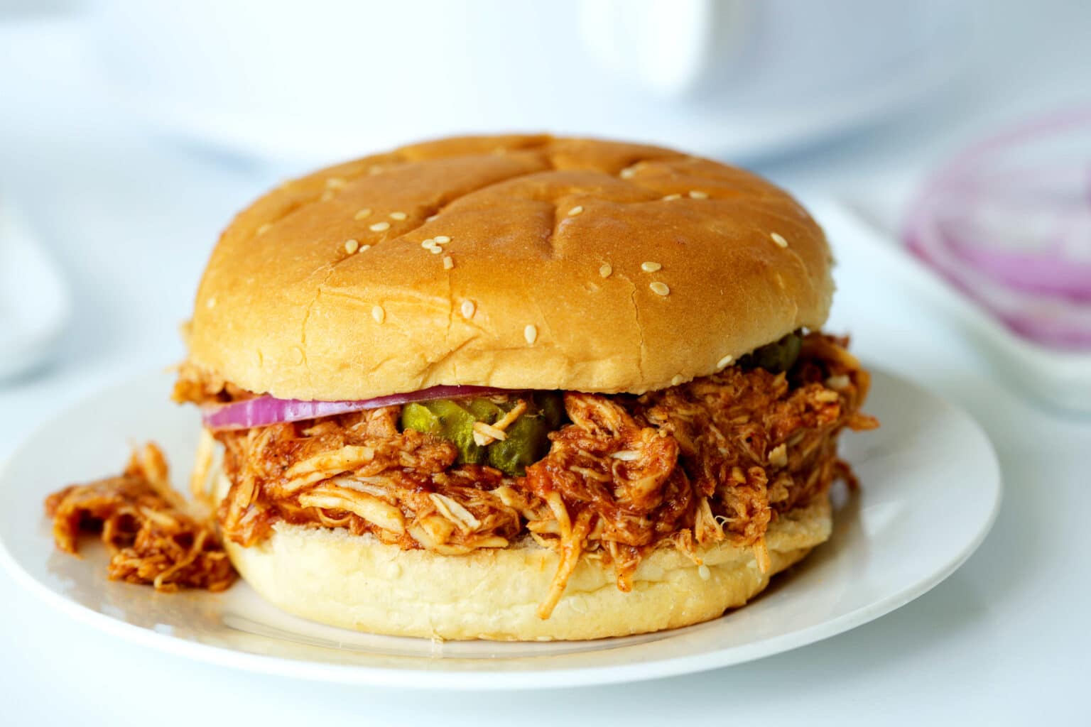 Slow Cooker Pulled Chicken The Anthony Kitchen