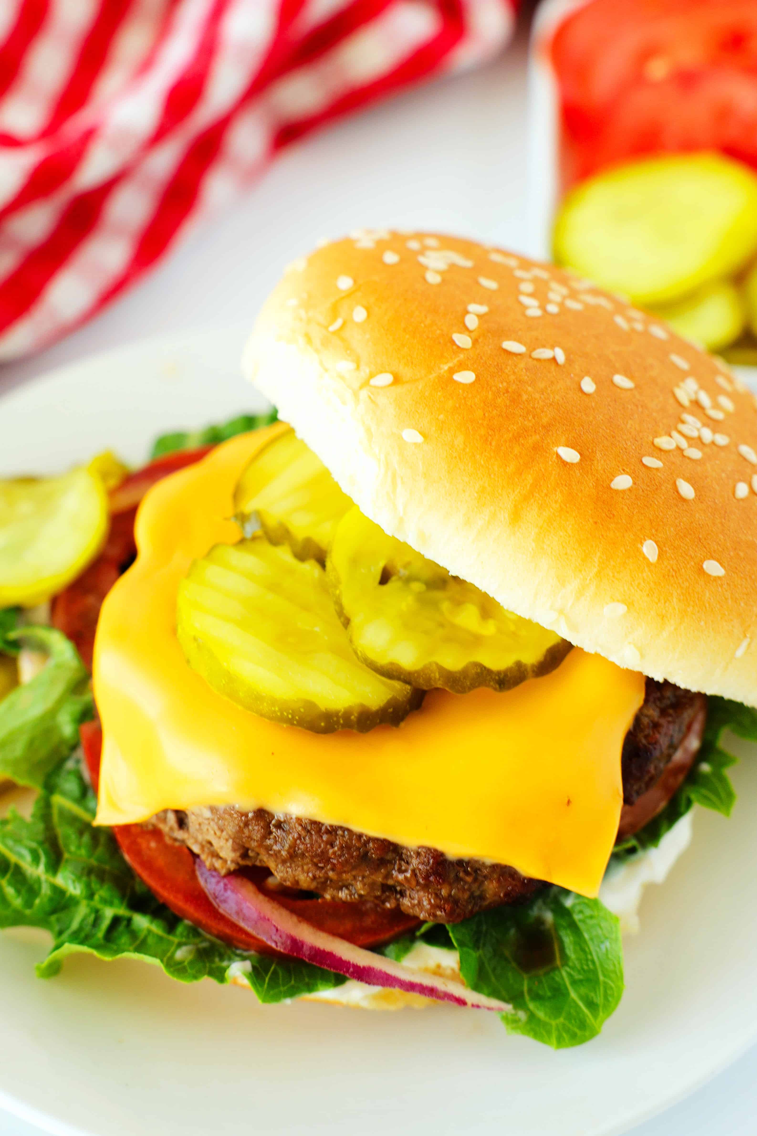 Air Fryer Burgers (and Cheeseburgers!) The Anthony Kitchen