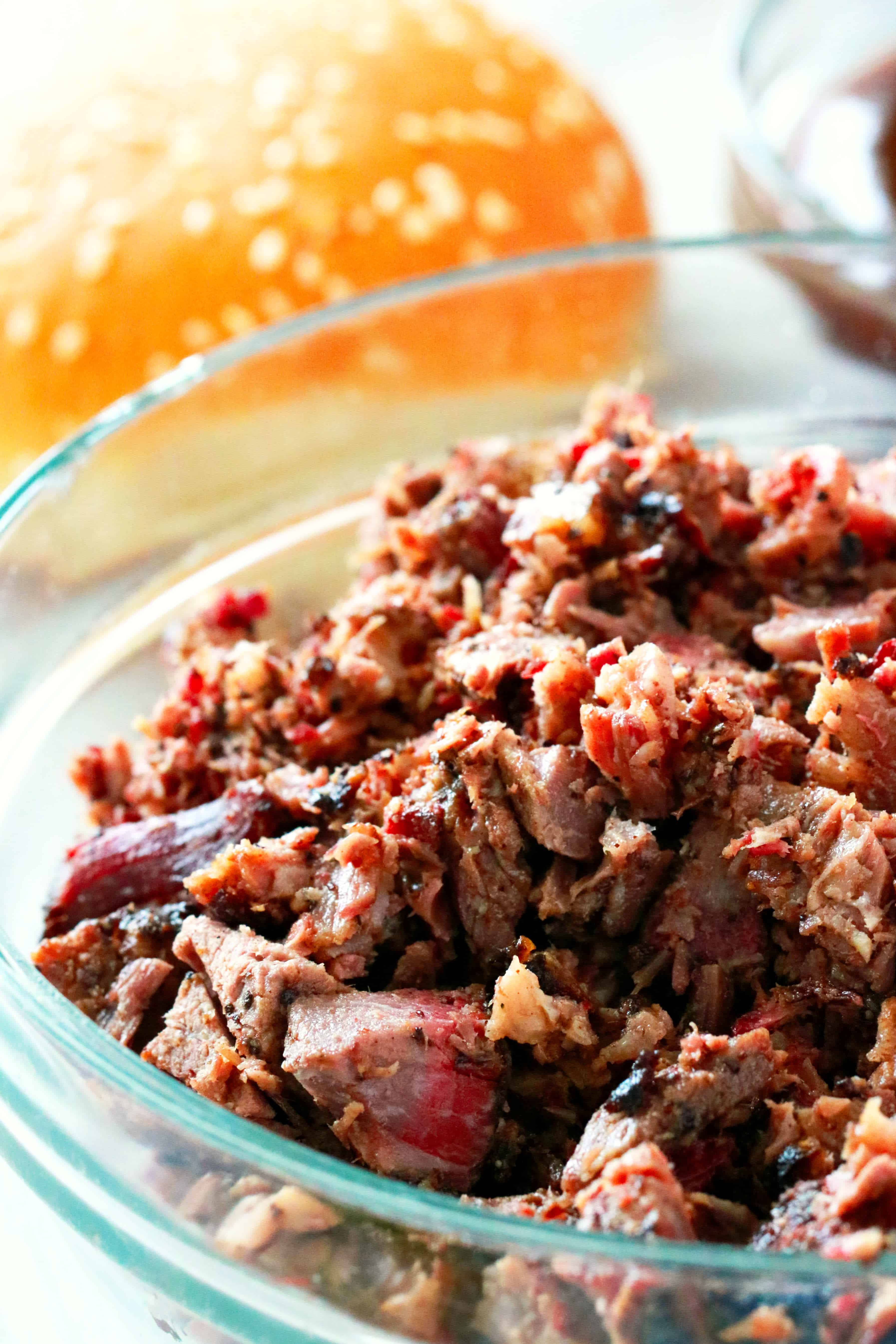 Chopped Beef Brisket Sandwiches The Anthony Kitchen