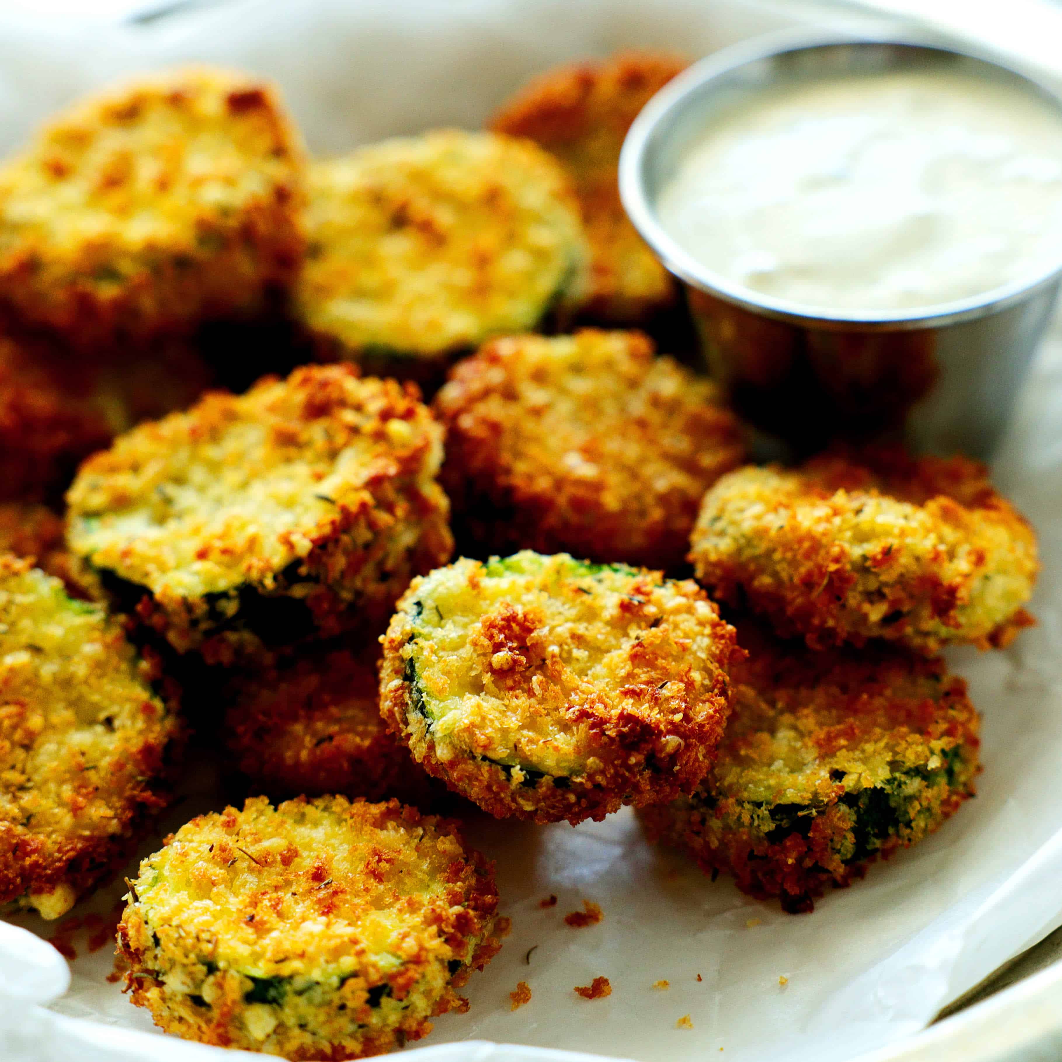 Air Fryer Zucchini Recipe (Healthy Zucchini Chips) The Anthony Kitchen