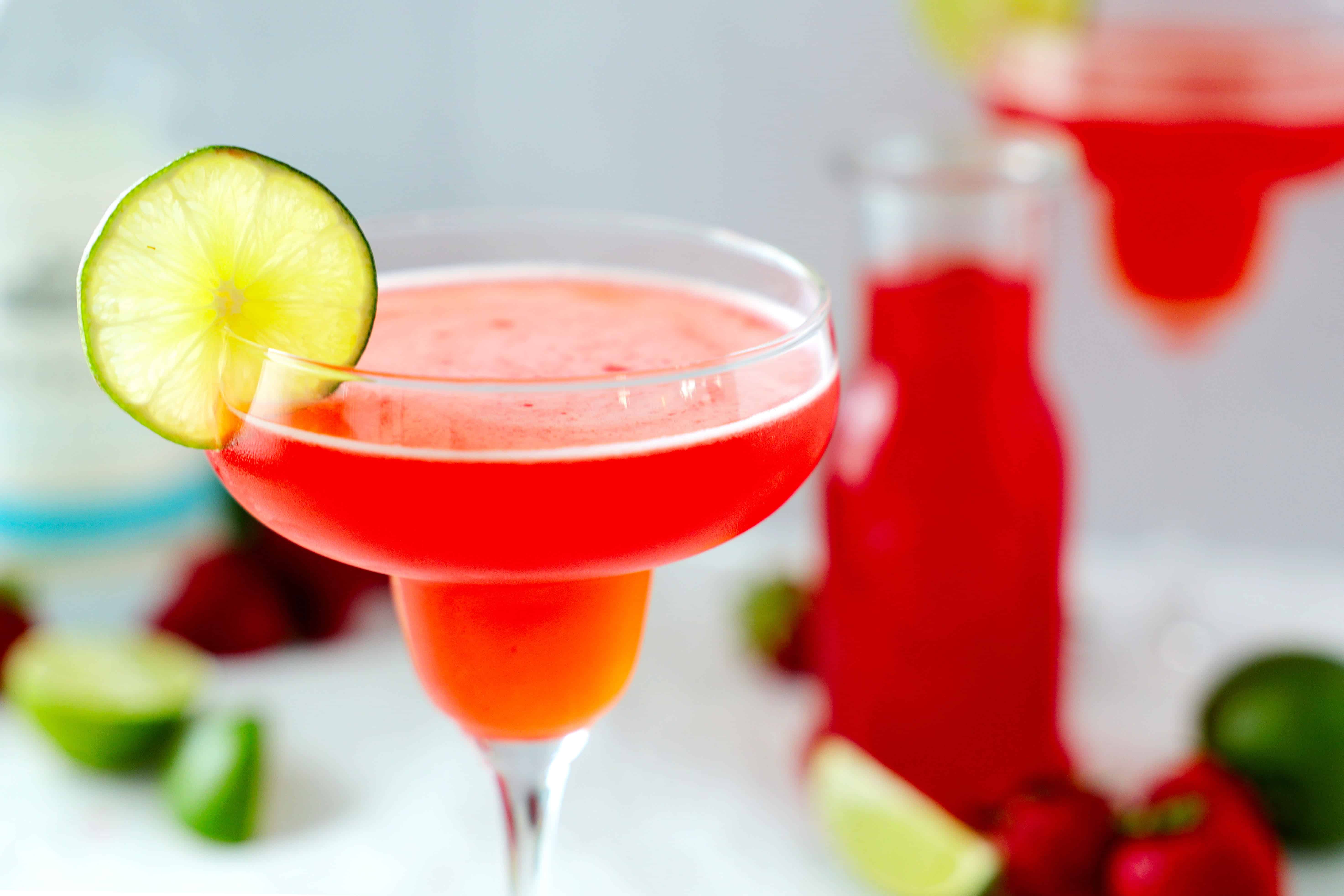 Strawberry Simple Syrup (For Cocktails) The Anthony Kitchen