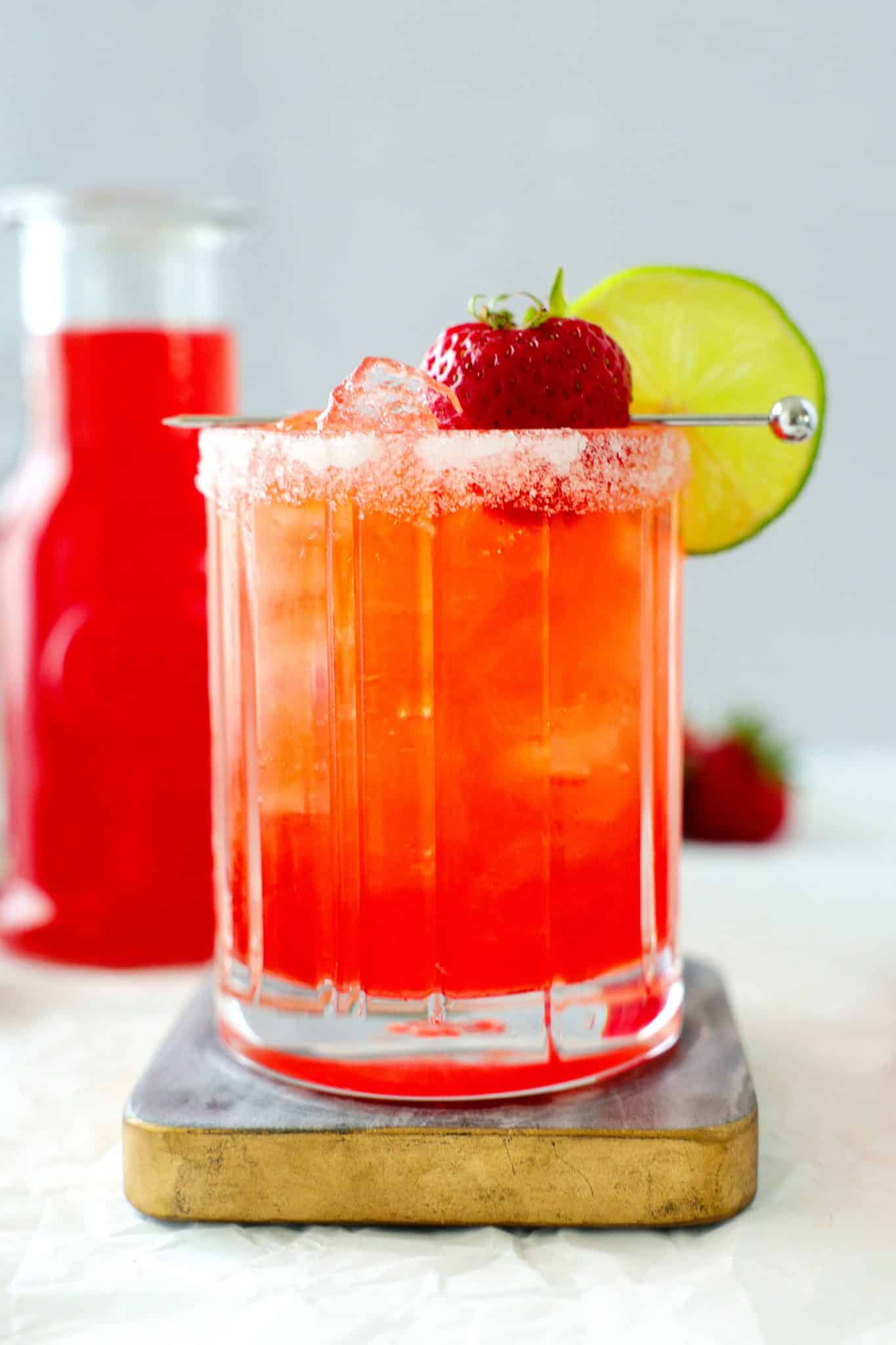 Strawberry Simple Syrup (For Cocktails) The Anthony Kitchen