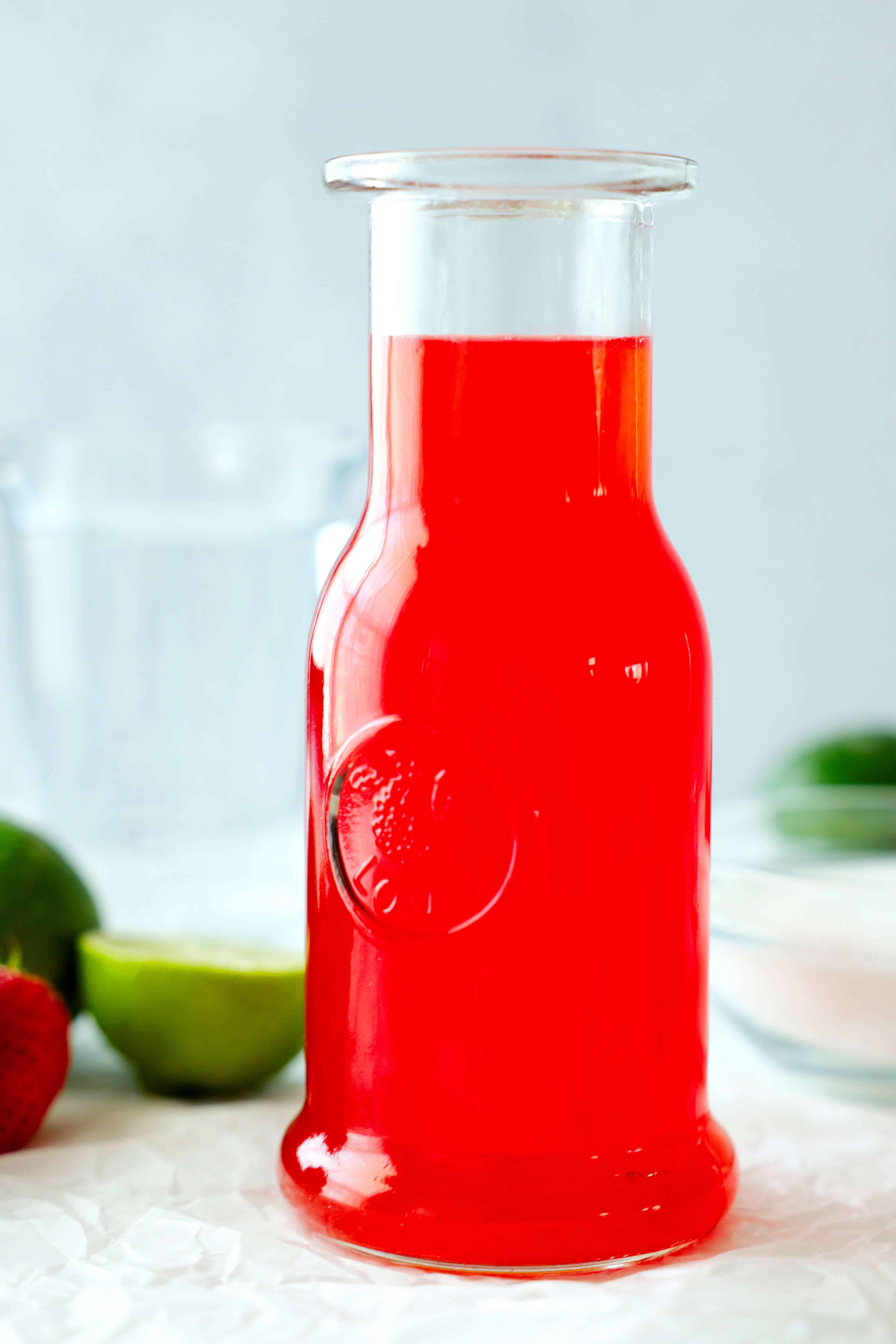 Strawberry Simple Syrup (For Cocktails) The Anthony Kitchen